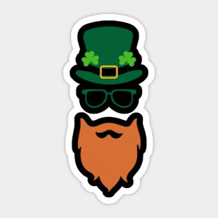 American Irish St Patricks Day Sticker